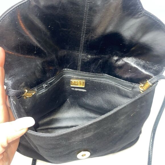 Vintage Rodo Italy Black Suede Purse - Picture 7 of 7